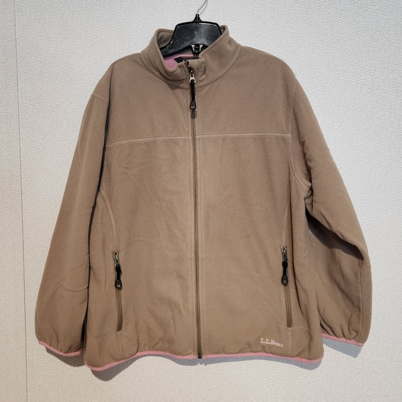 L.L. Bean Jackets & Blazers - L.L. Bean Womens Polartec Full Zip Fleece Jacket Large